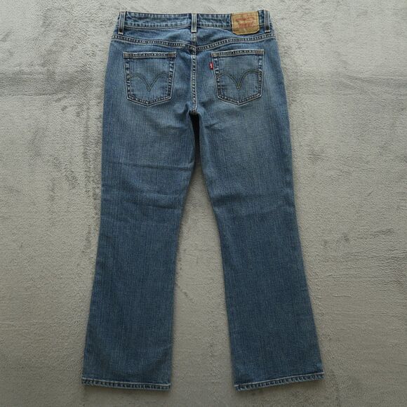 Levi's 515 Jeans Women's Size 10M Blue Mid-Rise Bootcut Denim Pants 28" Inseam - Picture 11 of 16